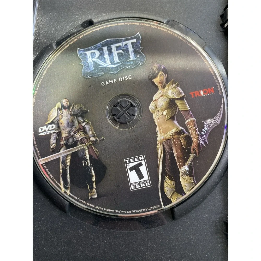 Rift CD Rom Game Pc Videogame